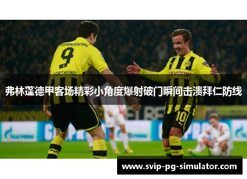 弗林蓬德甲客场精彩小角度爆射破门瞬间击溃拜仁防线